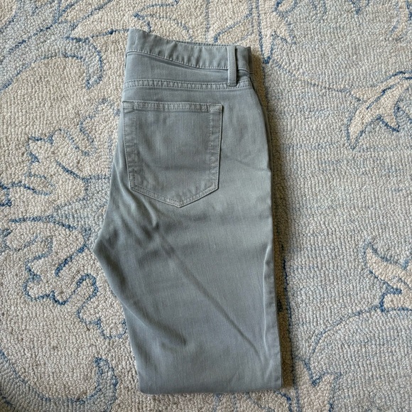 LOFT Frayed Skinny Crop Jeans - Picture 3 of 3
